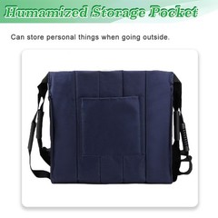 Patient Transfer Wheelchair Seat Cushion Lift Stair Slide Board Safety Blue Pad