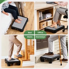 One Step Stool Platform Assistive Devices for Elderly Cars, Bed,Stair Bathroom