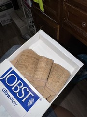 JOBST Natural UltraSheer Compression Stocking 15-20 Thigh High CT Petite X-large