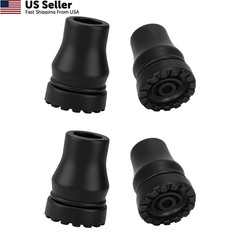 supregear Rubber Cane Tips, (3/4″, 4-Pack) Heavy Duty 19 mm (3/4 Inch)