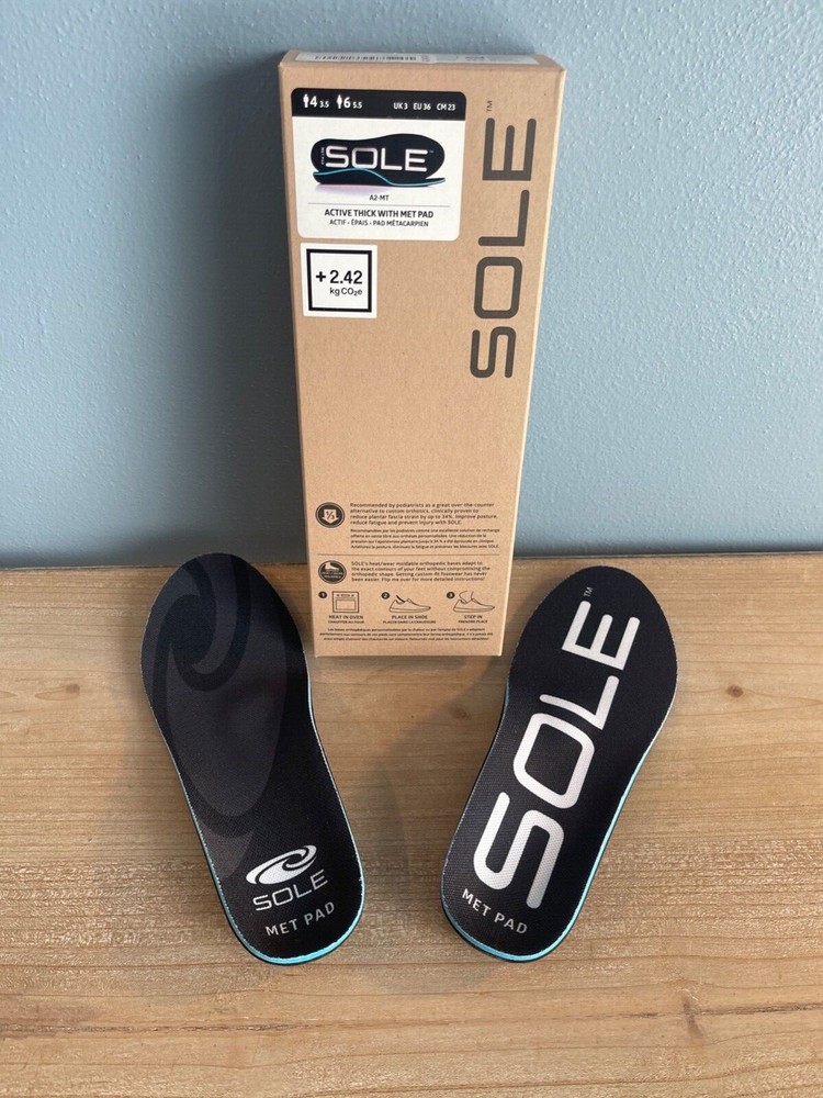 SOLE Active Thick Arch Support with Met Pad 