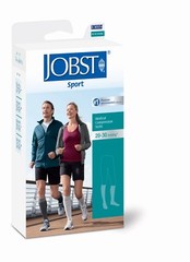 Jobst Sport Knee High Support Socks 20-30 mmHg Compression Firm Mens Womens Run