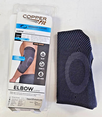 Copper Fit Compression Elbow Sleeve – XL – New – Advanced Support Technology