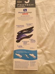Powerstep Protech Control Full Length Orthotic Insole #1015-01 Women’s size 8