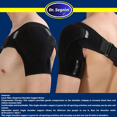 SHOULDER BRACE ROTATOR CUFF PAIN RELIEF SUPPORT ADJUSTABLE BELT SLEEVE SPRAINS✅⭐