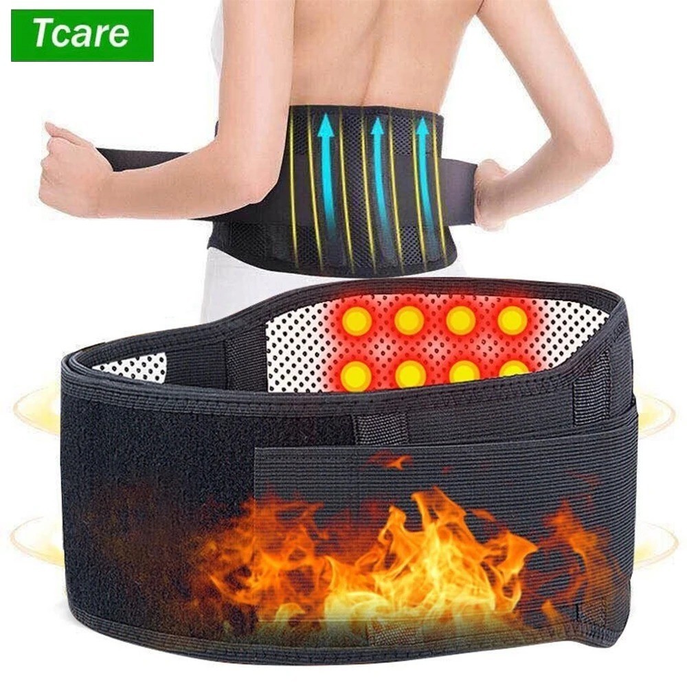 Tcare M – 4XL Adjustable Tourmaline Self Heating Magnetic Therapy Back Waist Sup