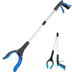 Grabber Reacher Tool 32 Inch Foldable Pick Up Stick with Strong Grip, Magnetic