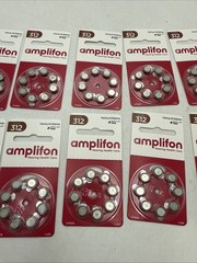 16 New Hearing Aid Batteries 8 Pack Size 312 Expired Nov. 2022 BRAND NEW 1.45V