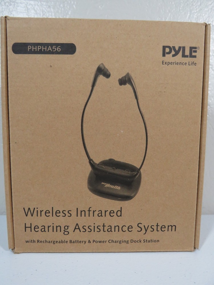 Pyle Health PHPHA56 Wireless TV Hearing Assistance System Bundle – COMPLETE