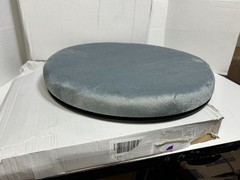2 PK 360 Degree Swivel Seat Cushion Antiskid Rotating Pivot Disc Pad Elderly 15″