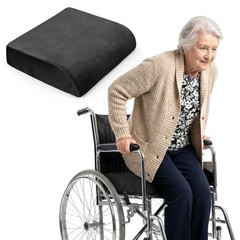 Chair Cushion for Elderly – 4″ Thick Booster Seat Cushion for Easy Rise, Dual…
