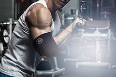 Doctor Developed Premium Copper Lined Elbow Support Brace And Handbook Relief &