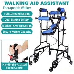 Irtme 360° Stable Support Home Rehabilitation Walking Trainer for Adults
