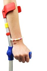 Pepe – Forearm Crutches for Kids (x2 Units), Kids Crutches, Colored Crutches