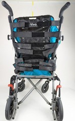 Convaid Vivo 12 Special Needs Disability Stroller 45lb Wheelchair Tray Foldable