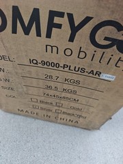NEW Majestic IQ-9000 Auto Recline Foldable Lightweight Power Wheelchair Silver