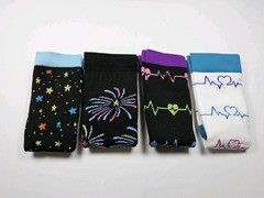 Unbranded Compression Lot Of 4 Pairs Socks Size S/M
