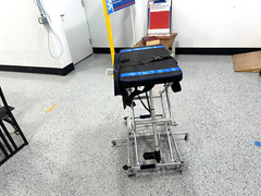 Rollator wheelchair lifter Battery Powered Lift 100 lb portable light weight