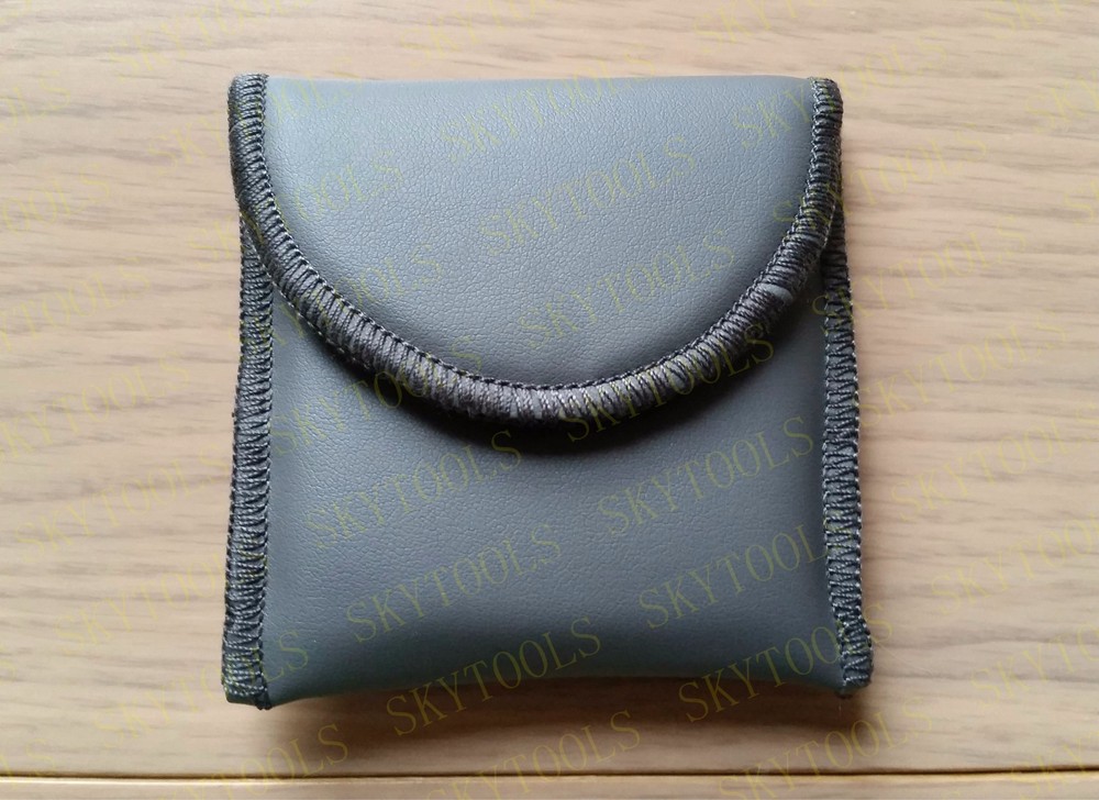 Leather Hearing Aids Soft Case ,Vinyl Carrying Storage Pouch for all hearing aid