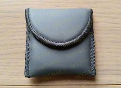 Leather Hearing Aids Soft Case ,Vinyl Carrying Storage Pouch for all hearing aid