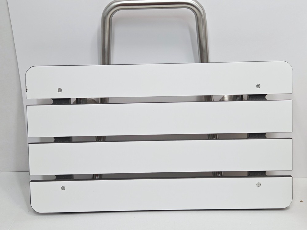 Seachrome 24-inch x 15-inch in ADA Folding Wall Mount Bathroom Shower Seat Be…