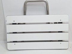 Seachrome 24-inch x 15-inch in ADA Folding Wall Mount Bathroom Shower Seat Be…