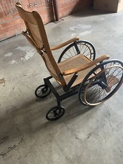 1910 Gendron Wheelchair With Reclining Back And Elevating Leg Rests – Immaculate