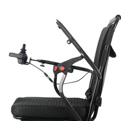 Ultra-Light Carbon Fiber Electric Wheelchair: 40lbs. 15 Miles.Zero Limits. FDA
