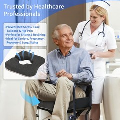 Gel Wheelchair Cushions for BedSores Prevention,Bed Sore Pad Cushion for Butt…