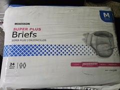 McKesson Super Plus Briefs Moderate Absorbency 24 Count