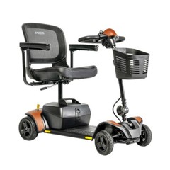 Pride SC442E Tangerine Elite Traveller® 2 4-Wheel Travel Mobility Scooter- 18AH