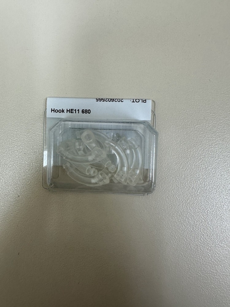 Phonak Ear Hook HE11 680 Hearing Aid Accessories Pack of 10 with Filter
