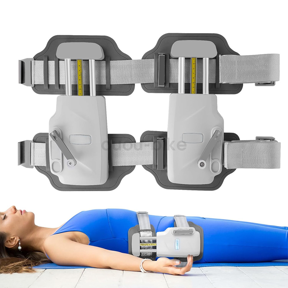 450N Force Lumbar Decompression Device Portable Home Back Stretcher Pain Relief