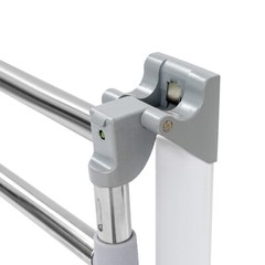90cm Foldable Portable Safety Bed Guard Stainless Steel Bed Railing for Seniors