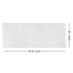 20 PCS Massage Table Sheets Disposable Non 31×70 Inch (Pack of 20), White