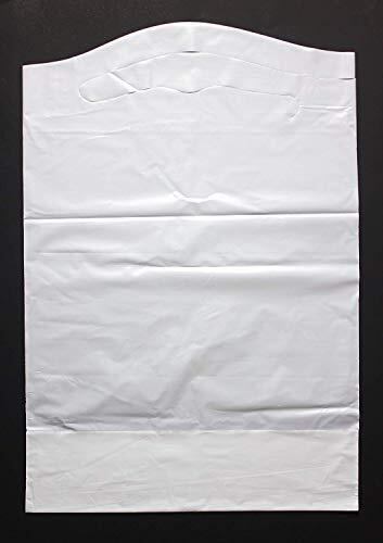 Disposable Adult Bibs with Crumb Catcher 30 Pack Plastic