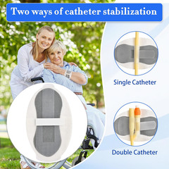 25Pcs Foley Catheter Stabilization Device, Urinary Leg Bag Catheter Tube Holder,