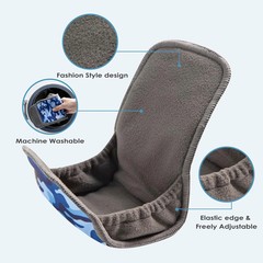 Reusable Incontinence Pads for Men Washable Highly Absorbent Guards 2 Packs