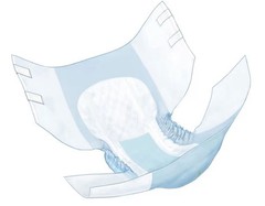 (Case of 100) Covidien Simplicity Incontinence Brief L Quilted 65034R Moderate