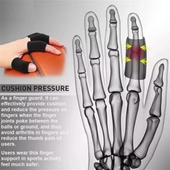 10 PCS Finger Splint Trigger Finger Brace Sleeves Pain Relief Sports Support FNS