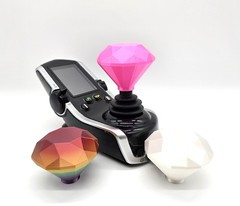 Power Wheelchair Accessory Diamond Replacement Upgraded Joystick Knob