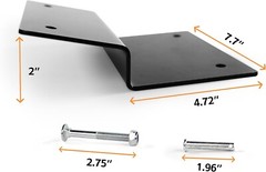 Versatile Ramp Top Kit – Supports 700 lbs for ATVs, Motorcycles, Lawn Equipment