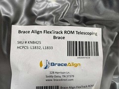 Brace Align FlexTrack ROM Telescoping Hinged Knee Brace – Adjustable Support NEW