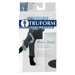Compression Socks for Men Truform 15-20 mmHg Knee High Navy