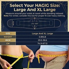 Adjustable Lower Back Support Belt Lumbar Waist Brace for Men & Women