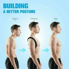 Adjustable Posture Corrector Back Shoulder Support Correct Brace Belt Men Women