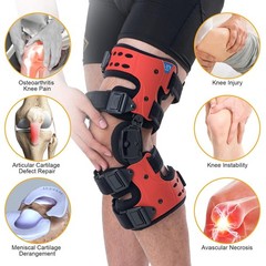 Universal L Red Unloader Knee Brace with Anti-Slip – Empower Your Mobility Today