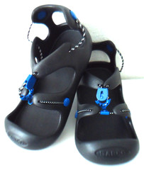 2 ps Darco Body Armour Cast Black Blue Shoes Size-S