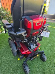 Quantum Q6 Stretto 3 Wheelchair Mint Condition 22″ Wide New Batteries