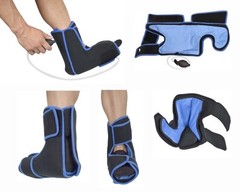 NEW Brace Direct Cryotherapy Air Pump Ankle Foot Wrap Cold Therapy